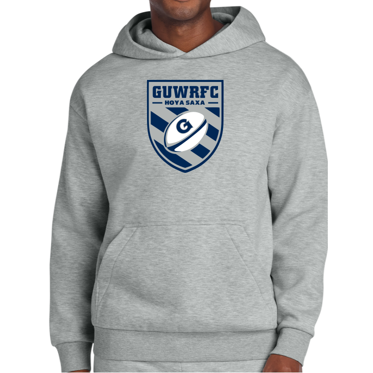 Georgetown University WRFC Hoodie, Gray, Crest