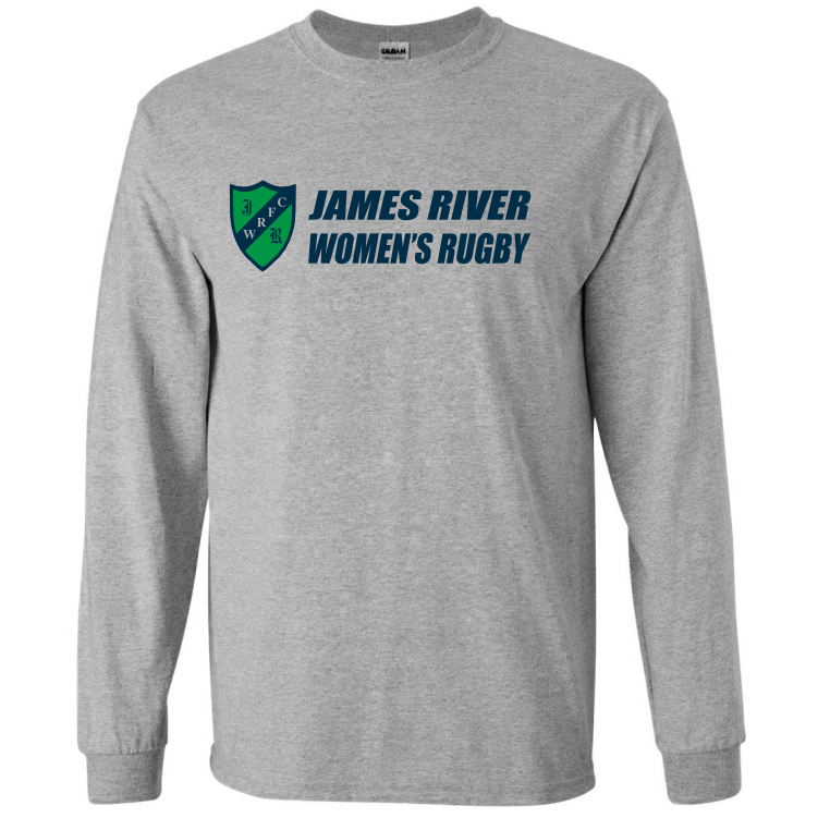 James River WRFC Cotton Tee, Sport Gray