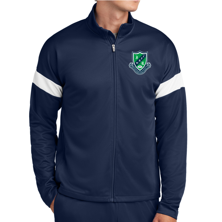 James River WRFC Full Zip Warm Up Jacket