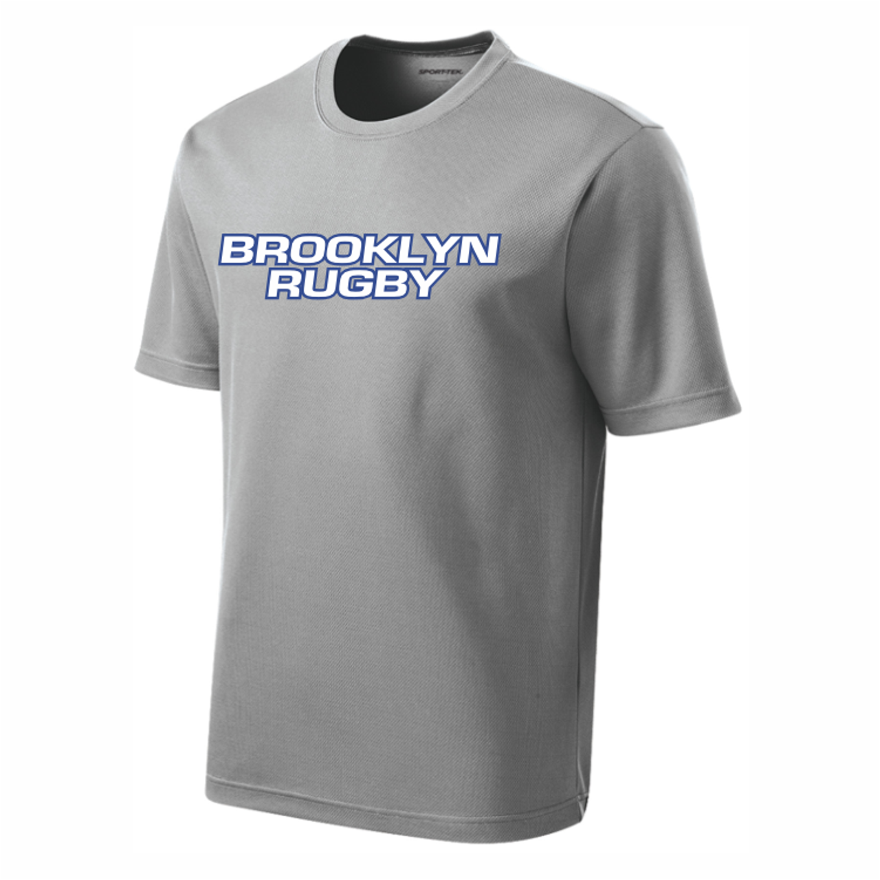 Brooklyn Rugby Club Performance Tee, Silver (2CS)