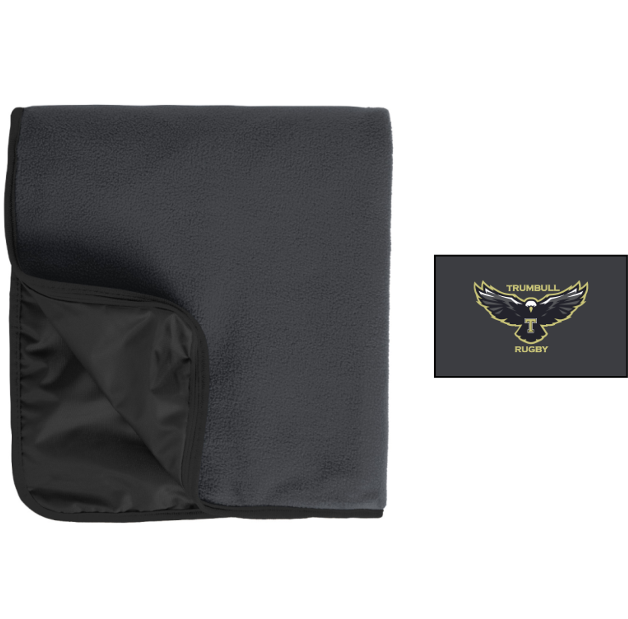 Trumbull HS Boys Travel Blanket