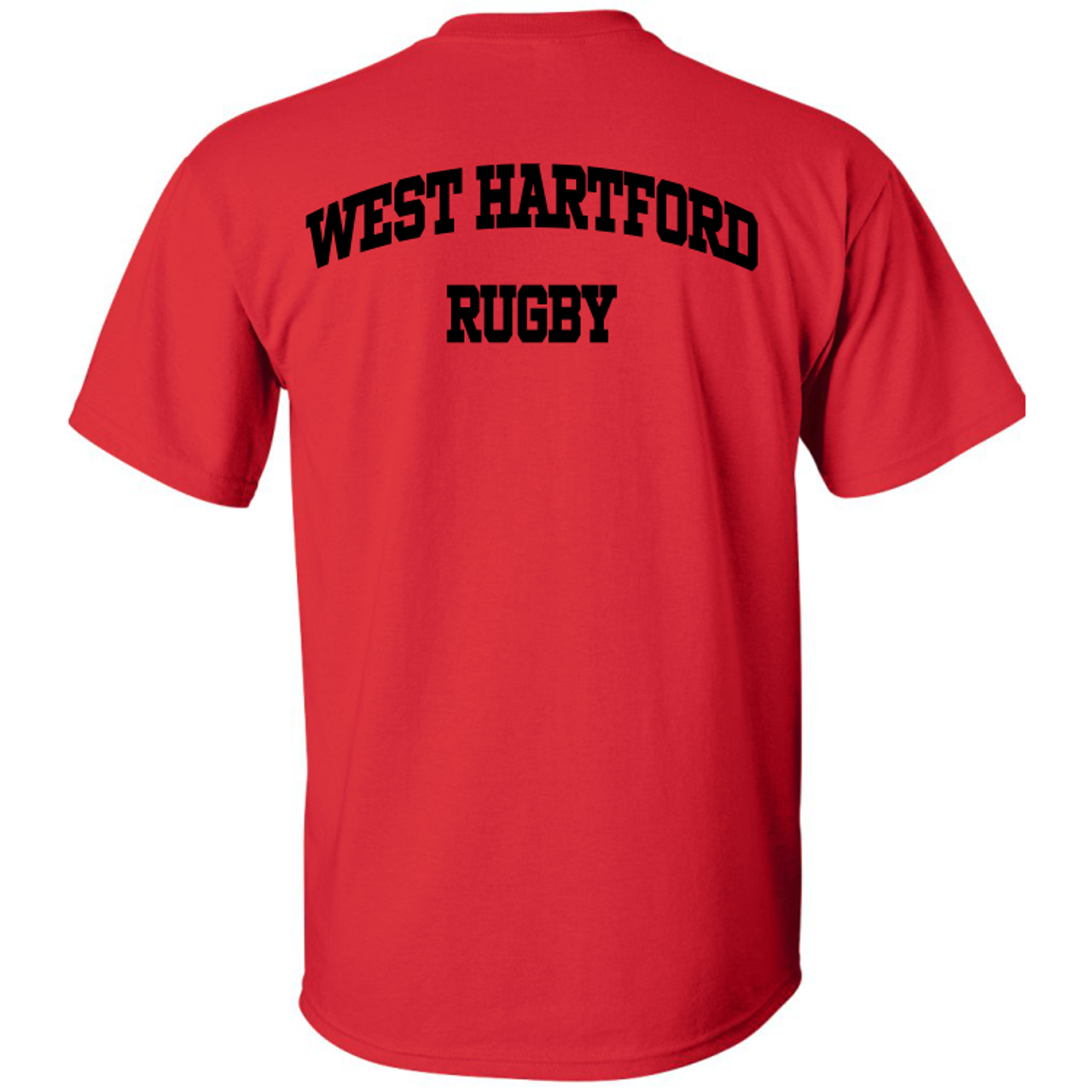 West Hartford Rugby T-Shirt, Red