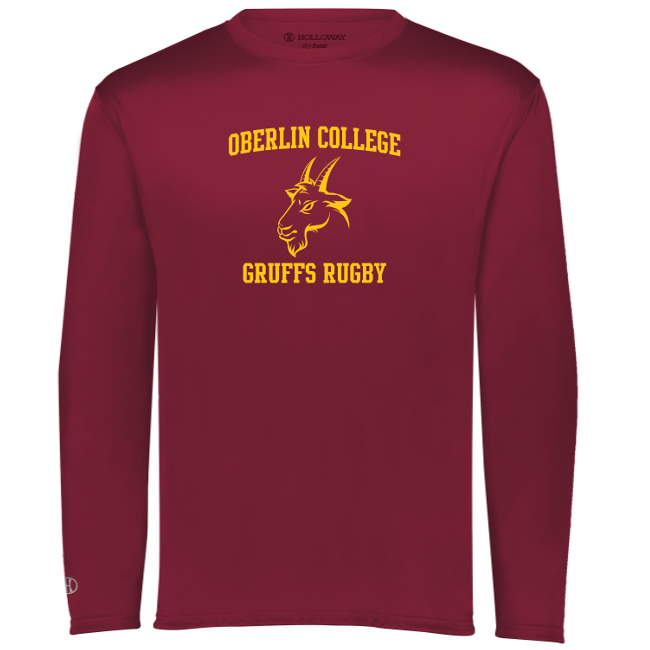 Oberlin Gruffs Performance T-Shirt, Cardinal