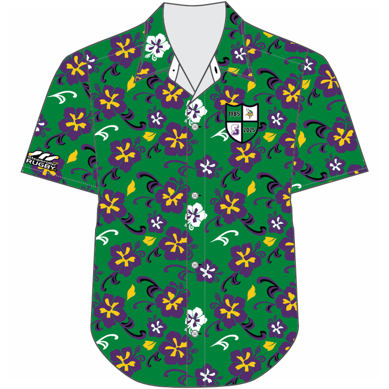 Norsemen Alumni Hawaiian Button Down