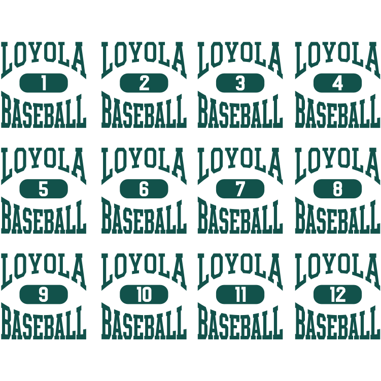 Loyola Baseball Alumni Super Heavyweight Crewneck