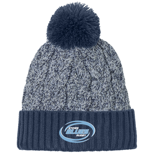 Elizabethtown Blues Pom Beanie