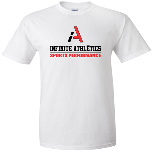 Infinite Athletics Cotton Tee, White