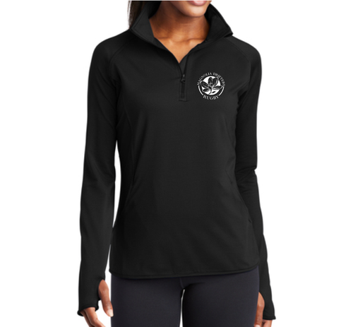 Magnolia Drifters 1/4-Zip, Black
