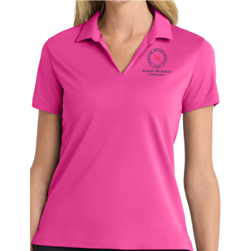 TMI Nike Dri-FIT Ladies Polo, Pink TMI Nike Dri-FIT Ladies Polo, Pink