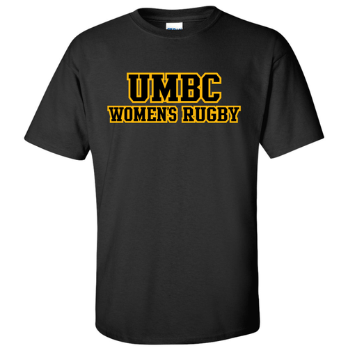 UMBC Women Cotton Tee, Black
