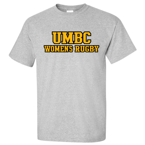 UMBC Women Cotton Tee, Gray