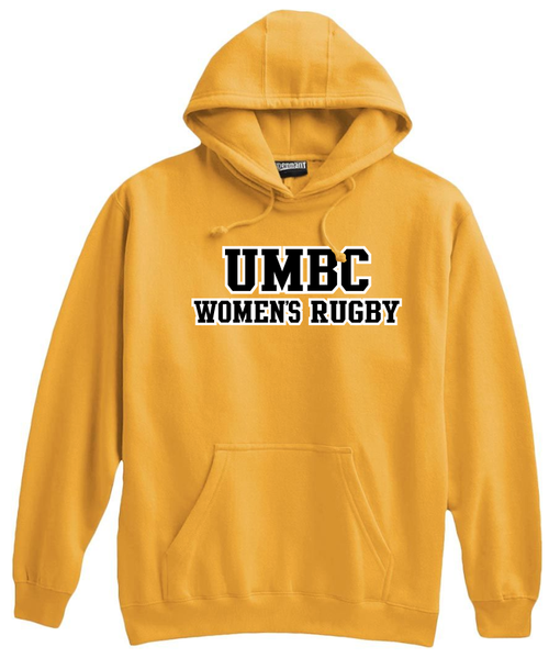 UMBC Women Hooded Sweatshirt, Gold
