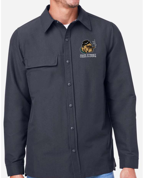 Main Street Cigar  FlexTwill Shacket