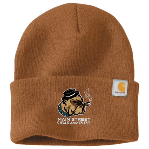 Main Street Cigar Carhartt® Beanie, Brown