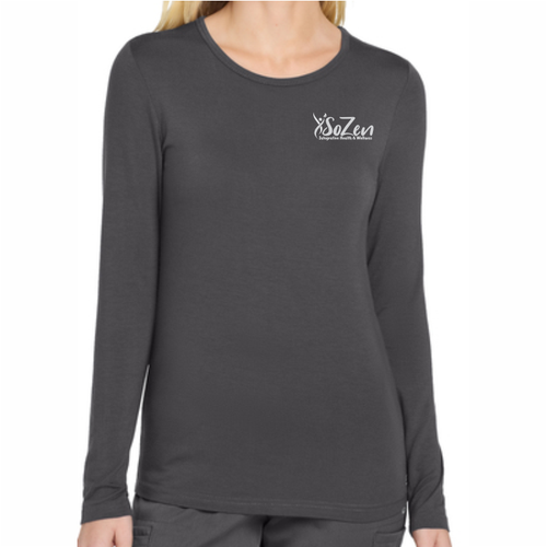 SoZen Health & Wellness Ladies Base Layer, Pewter
