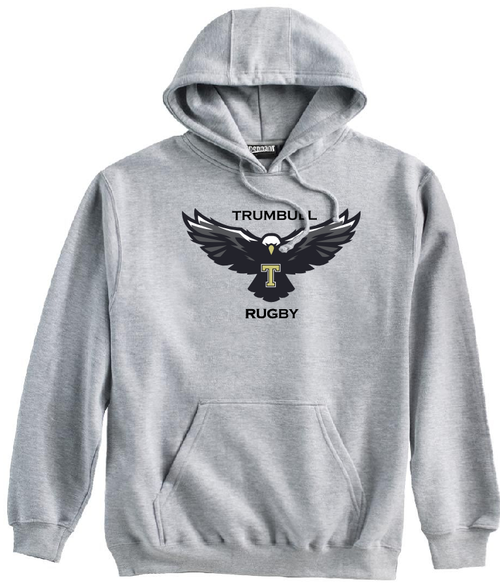 Trumbull HS Girls Hoodie, Gray
