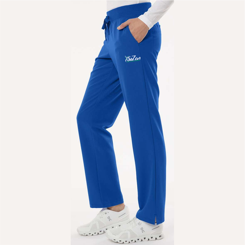 SoZen Health & Wellness Scrub Pants, Royal