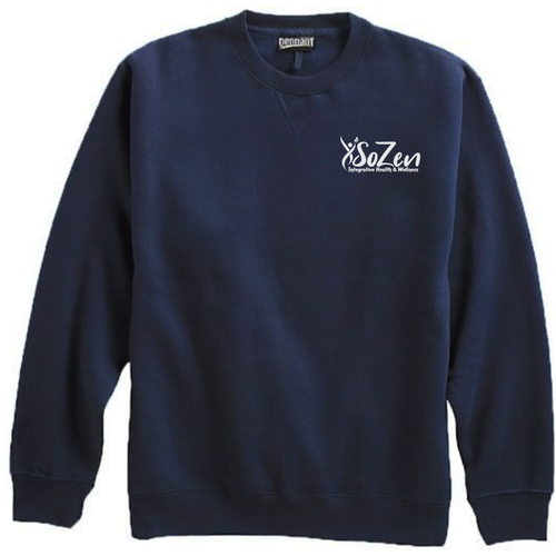 SoZen Health & Wellness Crewneck, Navy