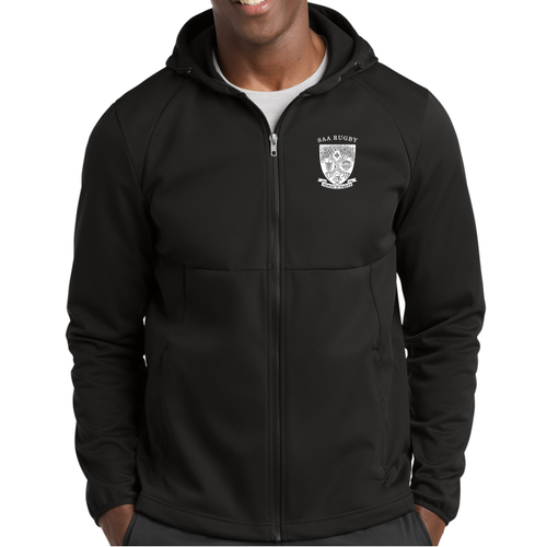 St. Andrews Academy Rugby Hooded Soft Shell, Black