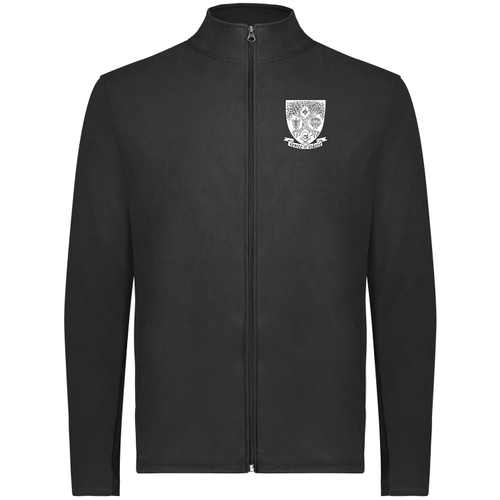 St. Andrews Academy Micro-Fleece Full-Zip, Black