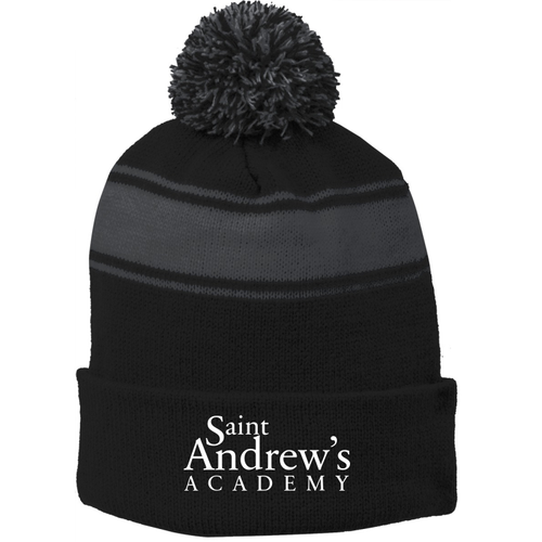 St. Andrews Academy Pom Beanie