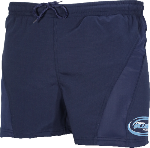 Elizabethtown Blues SRS Performance Rugby Shorts, Navy