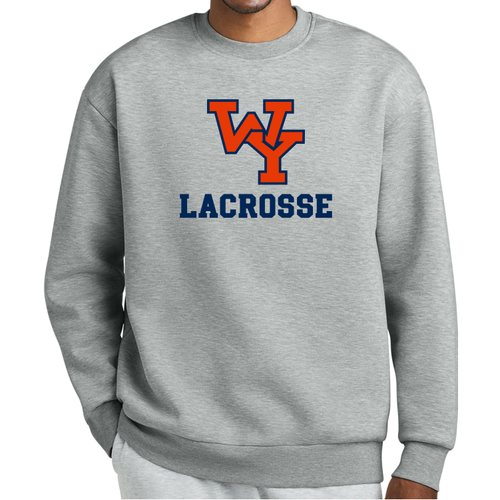 Whitney Young HS Lacrosse Crewneck, Gray