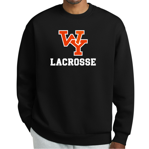 Whitney Young HS Lacrosse Crewneck, Black