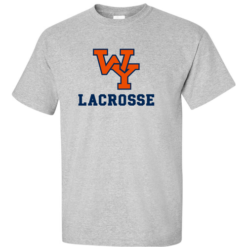 Whitney Young HS Lacrosse Cotton Tee, Gray