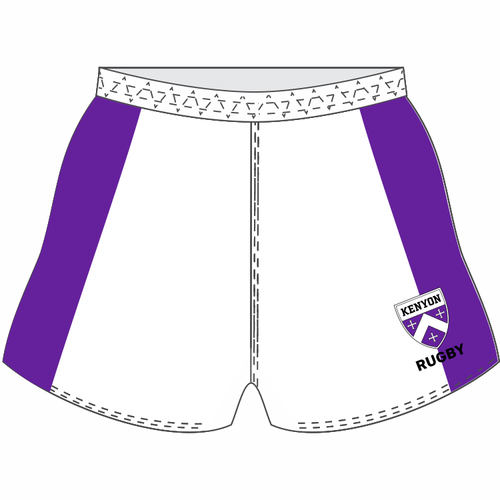 Kenyon College RFC Sublimated Performance Shorts