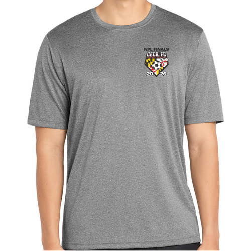 Cecil FC Galaxy Performance Tee, Gray