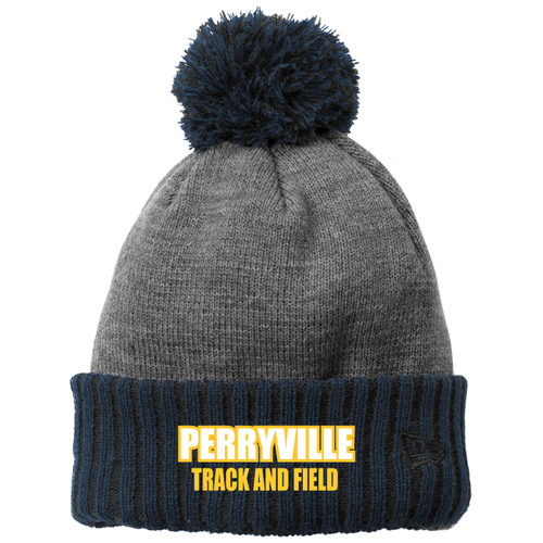 Perryville MS Track & Field Pom Beanie
