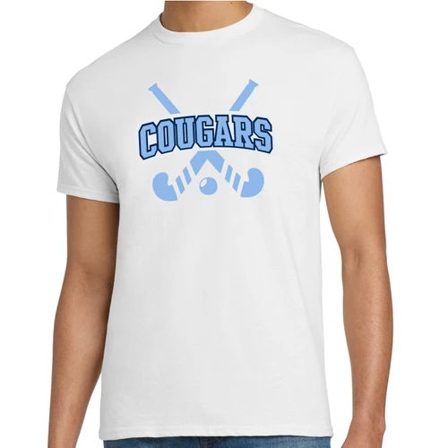 Catoctin Cougars Field Hockey Cotton Tee, White