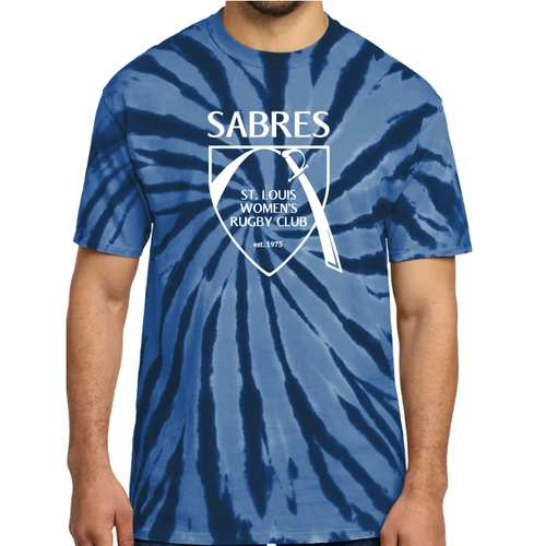 St. Louis Sabres Tie Dye Tee, Navy