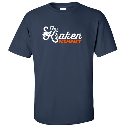 The Kraken Cotton Tee, Navy