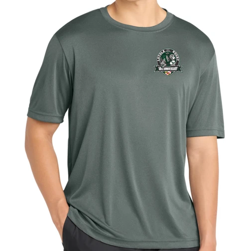 Loyola Rugby 50th Anniversary Performance Tee, Gray