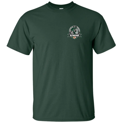 Loyola Rugby 50th Anniversary Cotton Tee, Forest