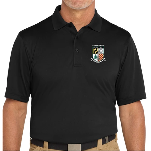 SLOB Rugby Performance Polo, Black