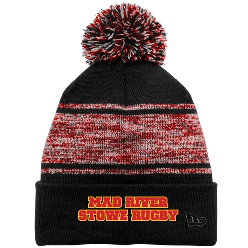 Mad River Stowe RFC Pom Beanie