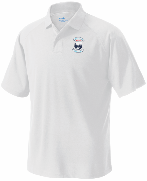 RRSNY Performance Polo, White