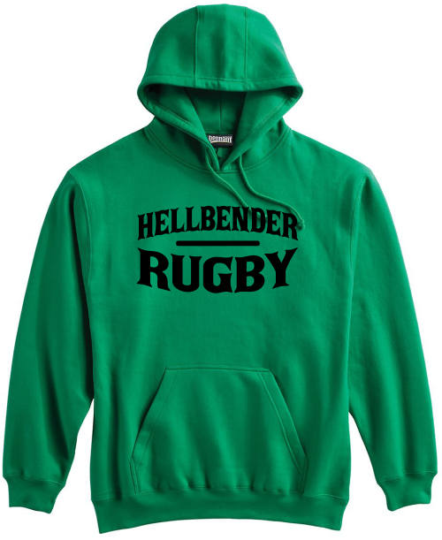 Juniata Hellbender Hoodie, Kelly Green