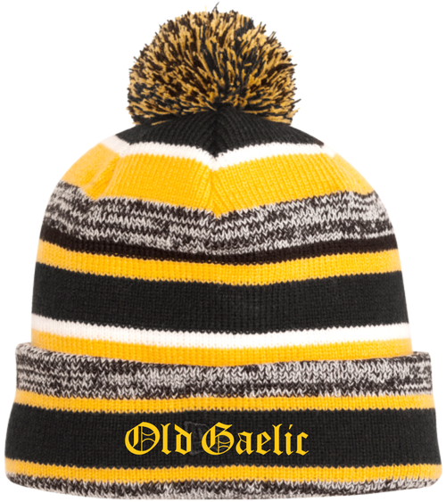 Old Gaelic Pom Beanie