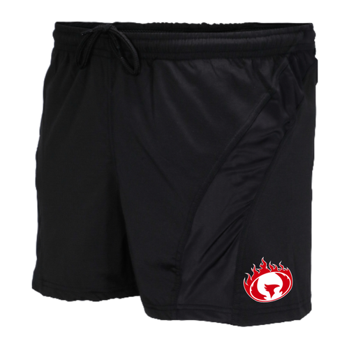 Spokane SRS Performance Rugby Shorts, Black
