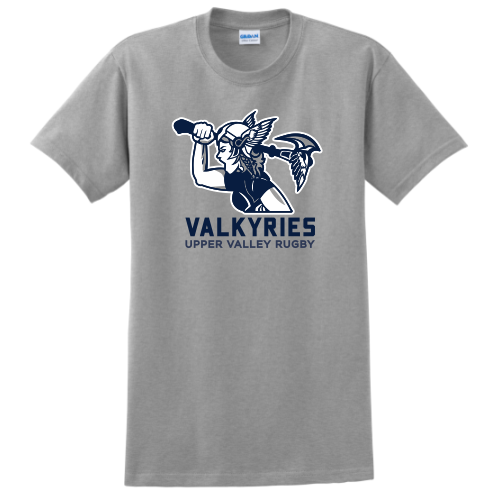 Upper Valley WRFC Cotton Blend Tee, Gray