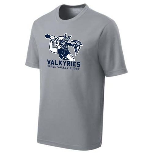 Upper Valley WRFC Performance Tee, Gray