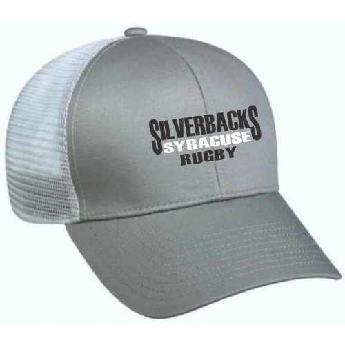 Syracuse Silverbacks Mesh-Back Hat, Light Gray