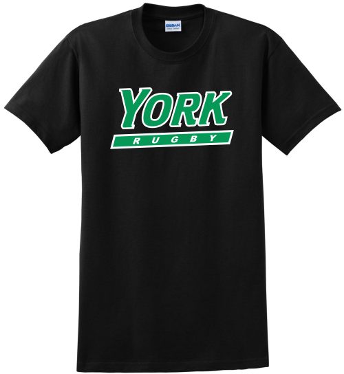 YCP Rugby Cotton Tee, Black