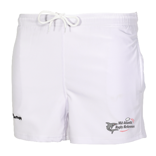 MARR Pocketed Performance Rugby Shorts, White