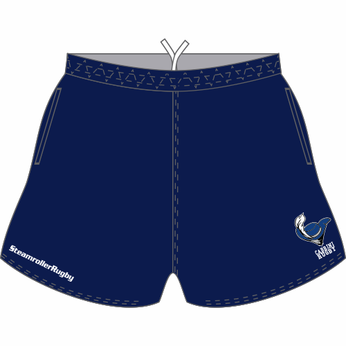 Cabrini SRS Pocketed Performance Rugby Shorts, Navy