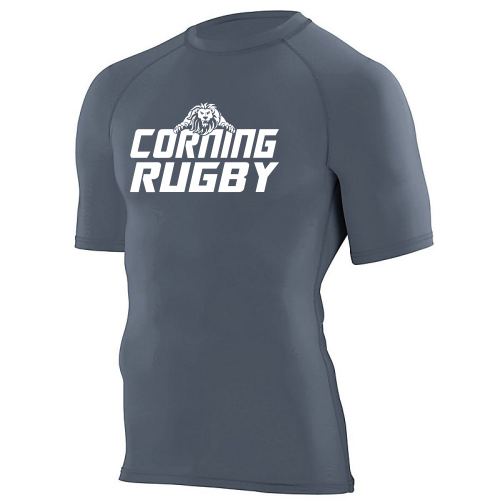 Corning Rugby Compression Shirt, Gray